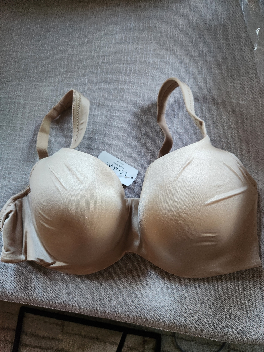 Soma Stunning Support Balconette Lightly Padded T-Shirt Bra - Warm Amber